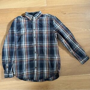 Carhartt Men's Blue Plaid Shirt